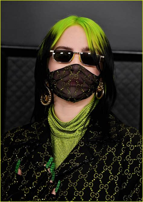 billie eilish gucci face mask|Billie Eilish’s Mesmerizing Performance—and Two Gucci .